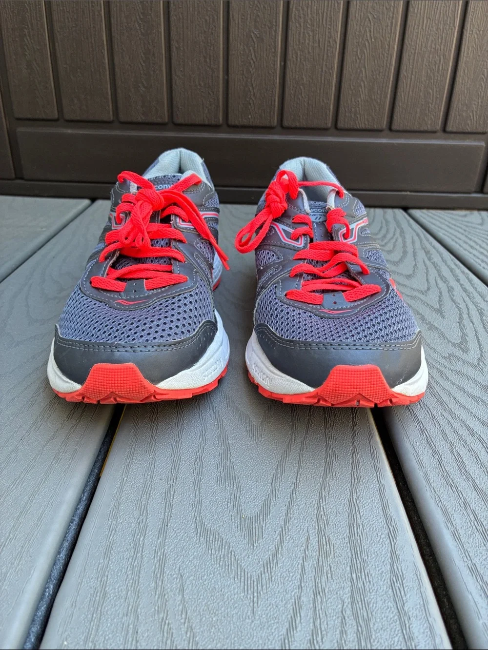 Saucony Cohesion 11 Women's Running Sneakers Grey Size 9